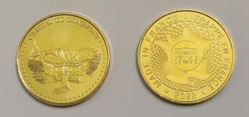 Médaille Souvenir Monnaie de Paris Château de Chaumont-sur-Loire 2022